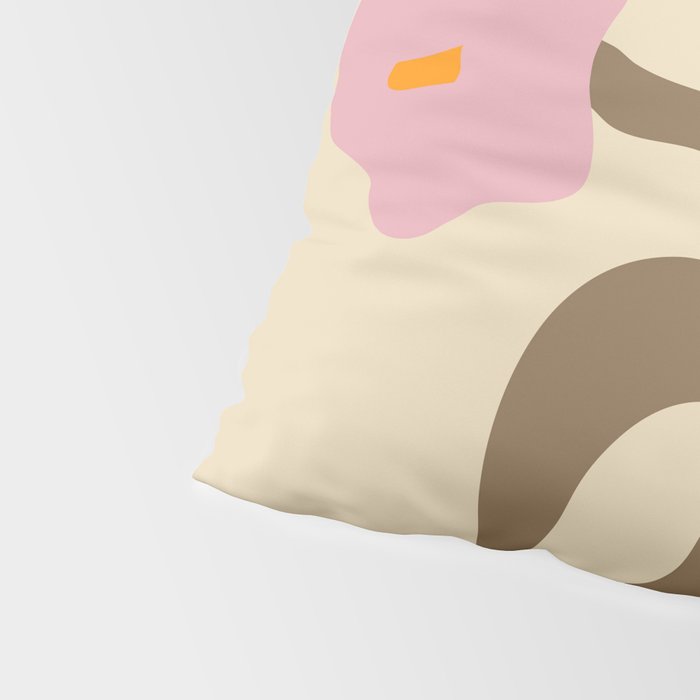 Flower Market, Vienna, Modern Art, Botanical retro art Pillow Sham Gallery Image 4