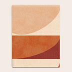 abstract retro shapes earthy 2 Notebook Gallery Image 4