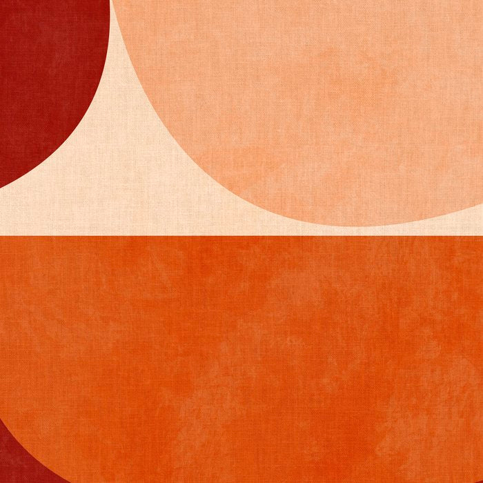 abstract retro shapes earthy 2 Coffee Mug Gallery Image 2