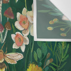 Mushrooms Dandelion Garden Wall Tapestry Gallery Image 3