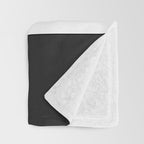 Accent (Black & Rust) Throw Blanket Gallery Image 3