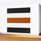 Accent (Black & Rust) Wall Mural Gallery Image 2
