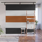 Accent (Black & Rust) Wall Mural Gallery Image 1