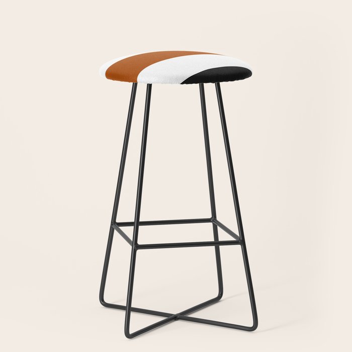 Accent (Black & Rust) Stool Gallery Image 1