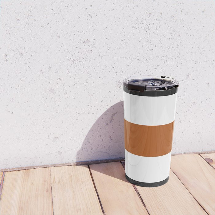 Accent (Black & Rust) Travel Mug Gallery Image 4