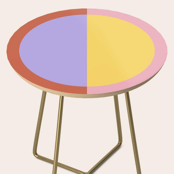 Color Block Abstract XIII Side Table Gallery Image 2