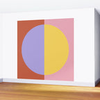Color Block Abstract XIII Wall Mural Gallery Image 2