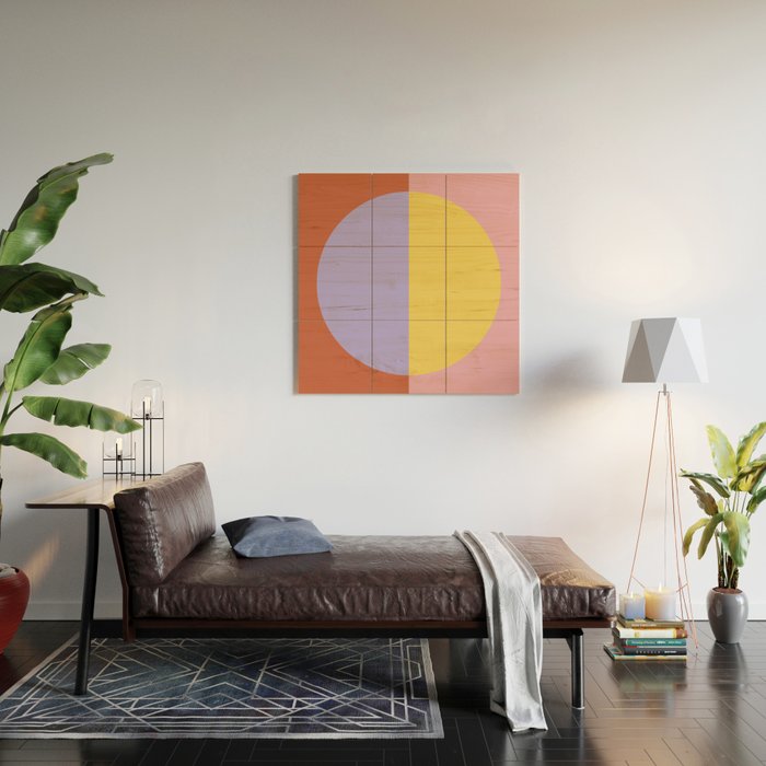 Color Block Abstract XIII Wood Wall Art Gallery Image 2