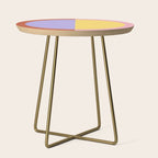 Color Block Abstract XIII Side Table Gallery Image 1