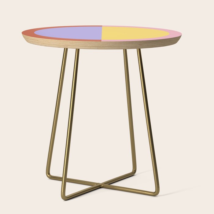 Color Block Abstract XIII Side Table Gallery Image 1