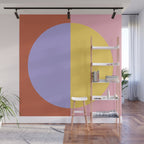 Color Block Abstract XIII Wall Mural Gallery Image 1