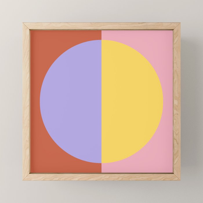 Color Block Abstract XIII Mini Art Print Gallery Image 1