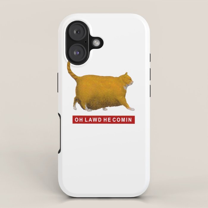 OH LAWD HE COMIN Meme iPhone Case Gallery Image 1