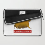 OH LAWD HE COMIN Meme Laptop Sleeve Gallery Image 2