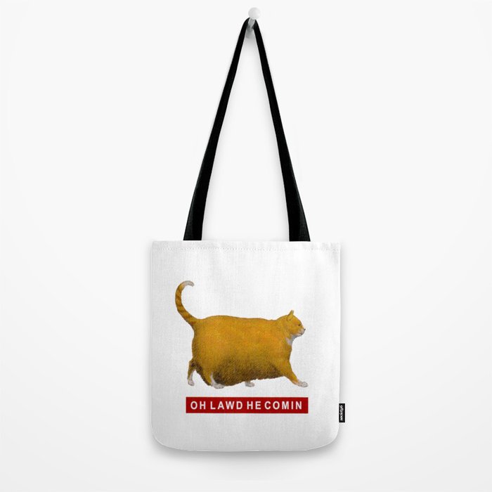 OH LAWD HE COMIN Meme Tote Bag Gallery Image 2