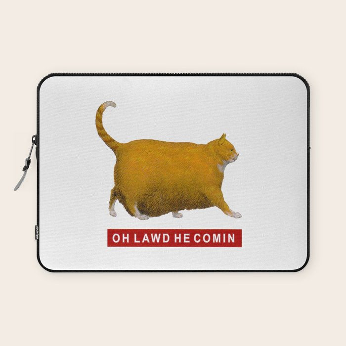 OH LAWD HE COMIN Meme Laptop Sleeve Gallery Image 1