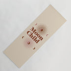 Vintage Moon Child Yoga Mat Gallery Image 1