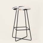 Abstract Shapes and Leaves 2 Stool Gallery Image 1