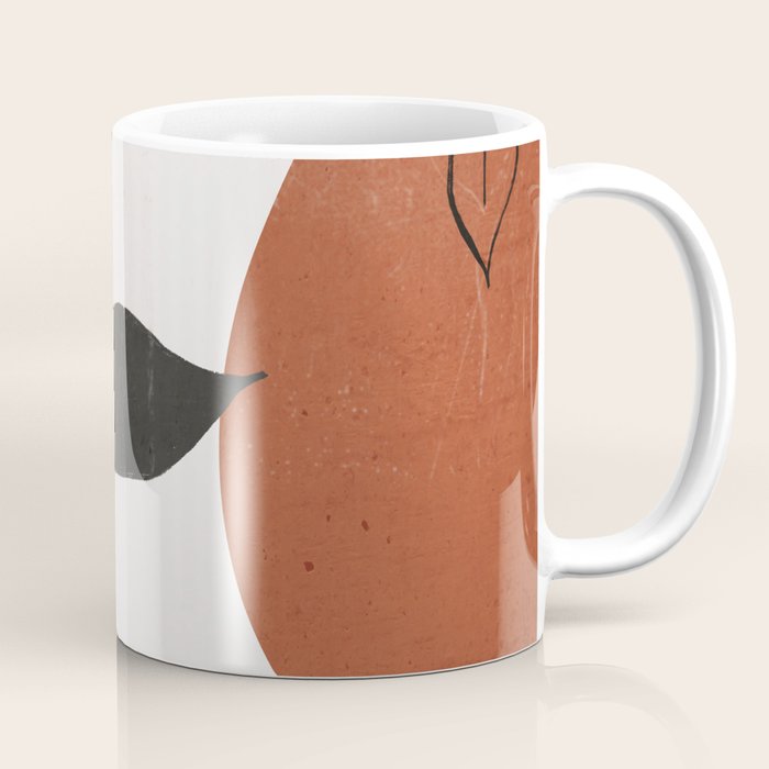 Abstract Shapes and Leaves 2 Coffee Mug Gallery Image 1