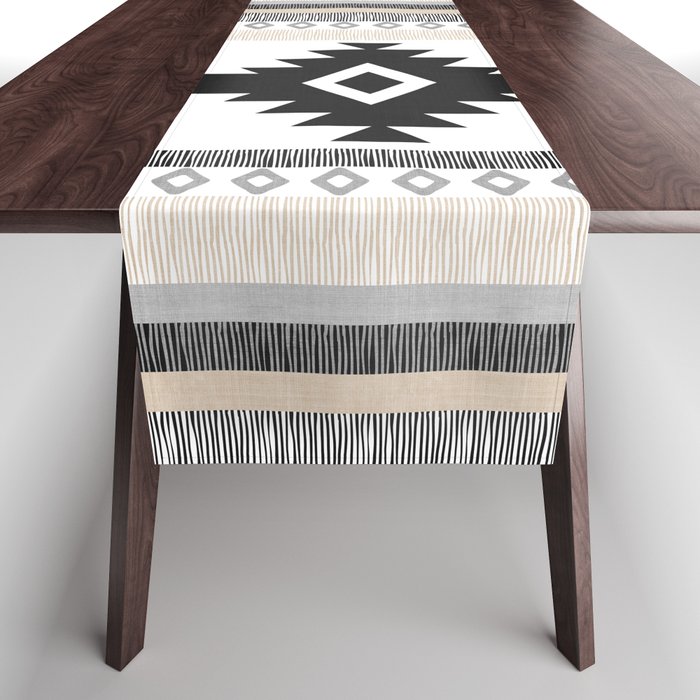 Pueblo in Tan Table Runner Gallery Image 1