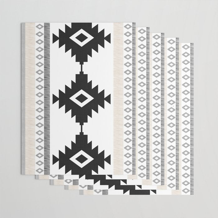 Pueblo in Tan Wrapping Paper Gallery Image 3