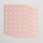 Mudcloth III (Blush Pink) Wrapping Paper Gallery Image 3