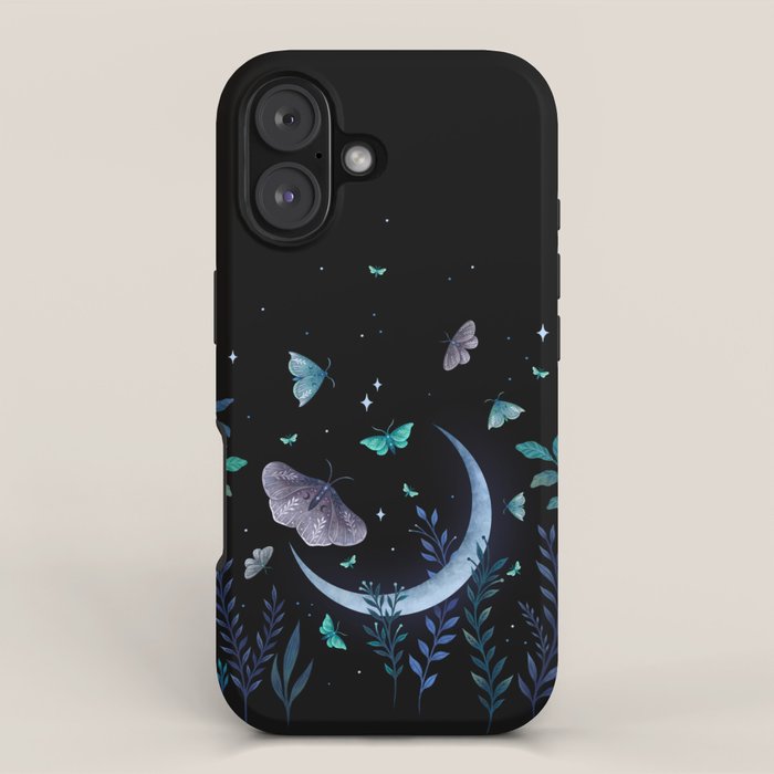 Moth Garden iPhone Case Gallery Image 1