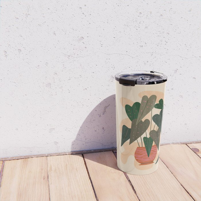 Hello Begonia Travel Mug Gallery Image 4