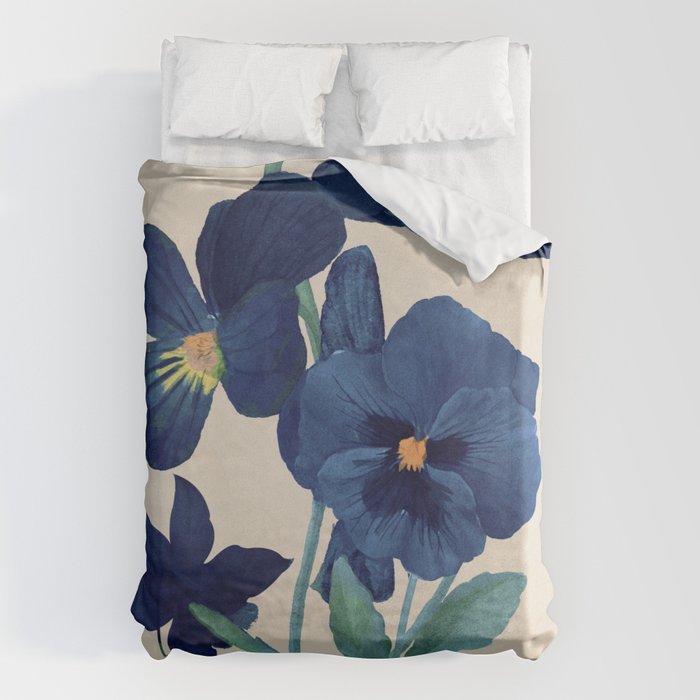Blue Flowers Duvet Cover Gallery Image 6