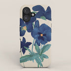 Blue Flowers iPhone Case Gallery Image 1