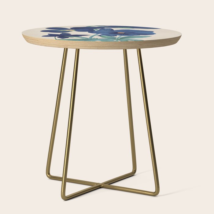 Blue Flowers Side Table Gallery Image 1