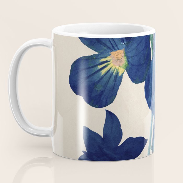 Blue Flowers Coffee Mug Gallery Image 3