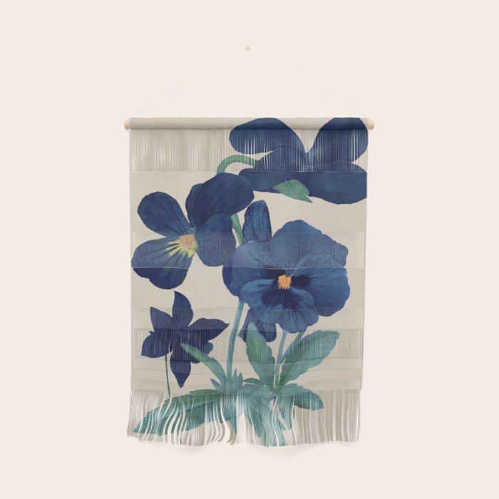 Blue Flowers Wall Hanging Gallery Image 1