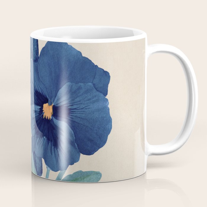 Blue Flowers Coffee Mug Gallery Image 1