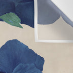 Blue Flowers Wall Tapestry Gallery Image 3