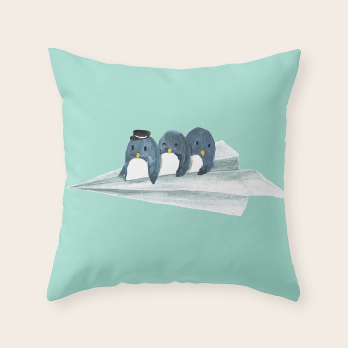 Let's travel the world Throw Pillow Gallery Image 6