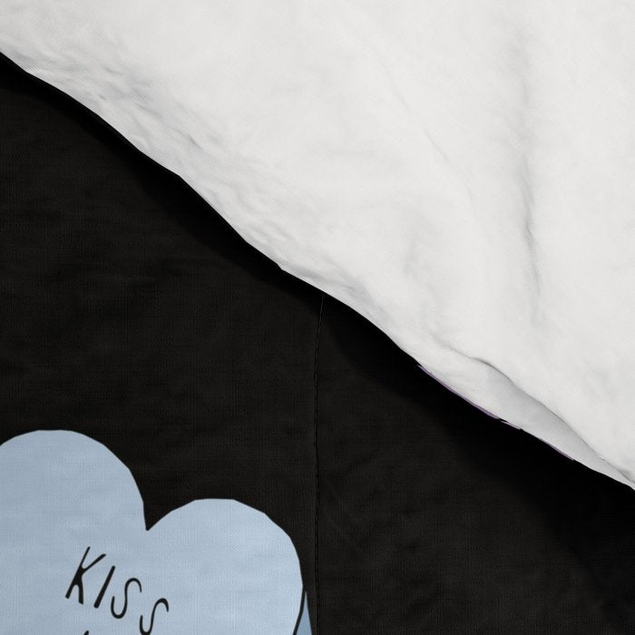 Colorful love heart candy pattern Comforter Gallery Image 4