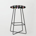 Colorful love heart candy pattern Stool Gallery Image 1