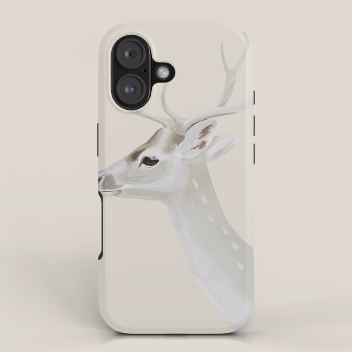 White Stag II iPhone Case Gallery Image 1