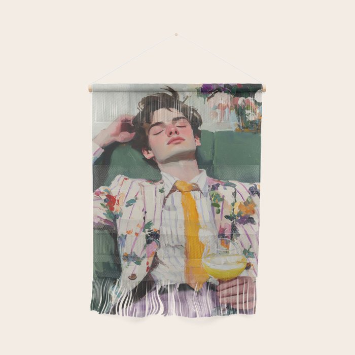 Dreaming in Floral Silence Wall Hanging Gallery Image 1