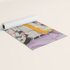 Dreaming in Floral Silence Yoga Mat Gallery Image 2