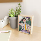 Dreaming in Floral Silence Mini Art Print Gallery Image 2
