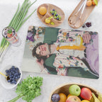 Dreaming in Floral Silence Cutting Board Gallery Image 2