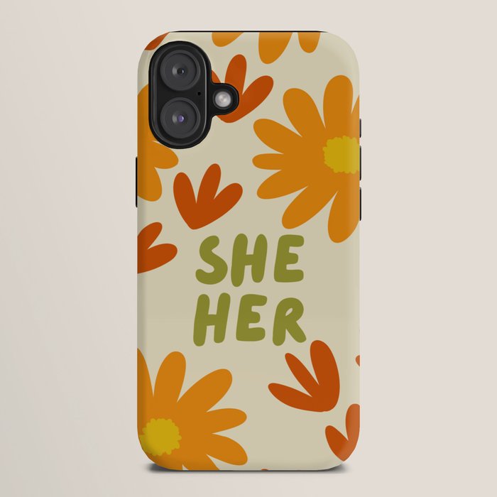 She/Her Pronouns iPhone Case Gallery Image 10