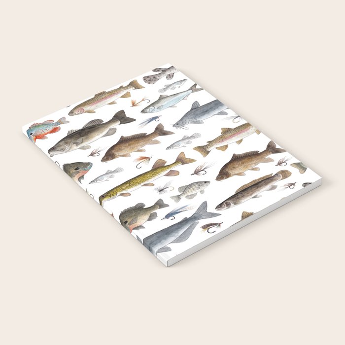 Freshwater Fish with Flies Notebook Gallery Image 2