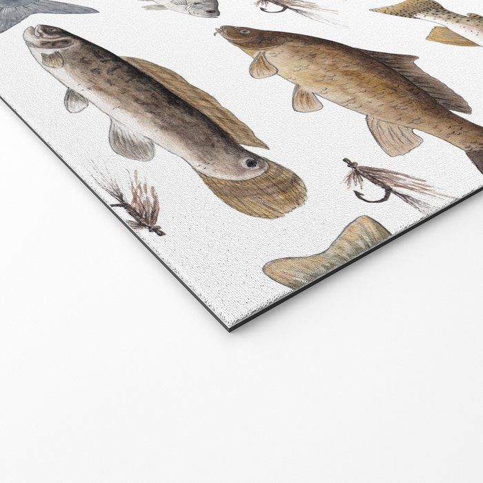 Freshwater Fish with Flies Welcome Mat Gallery Image 2