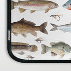 Freshwater Fish with Flies Laptop Sleeve Gallery Image 3