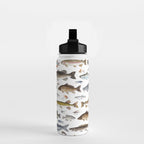 Freshwater Fish with Flies Water Bottle Gallery Image 2