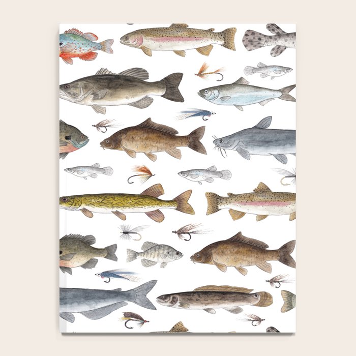 Freshwater Fish with Flies Notebook Gallery Image 4