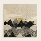 Sunrise Wood Wall Art Gallery Image 1